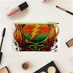 Grateful Steal Your Face Deadhead Hippie Logo Symbol Cosmetic Bag (XS) Back