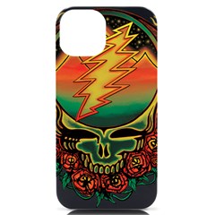 Grateful Steal Your Face Deadhead Hippie Logo Symbol Iphone 14 Black Uv Print Case by Loisa77