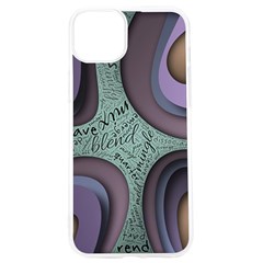 Converge Diverge Mingle Mix Divide Iphone 15 Pro Tpu Uv Print Case