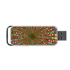 Emoji Hearts Valentine Universe Portable Usb Flash (one Side) by Paksenen