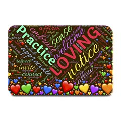 Loving Practice Agape Heart Plate Mats by Paksenen