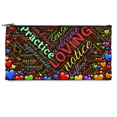 Loving Practice Agape Heart Pencil Case by Paksenen