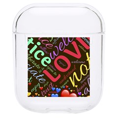 Loving Practice Agape Heart Hard Pc Airpods 1/2 Case by Paksenen