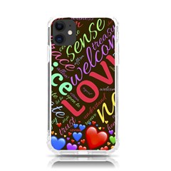 Loving Practice Agape Heart Iphone 11 Tpu Uv Print Case by Paksenen