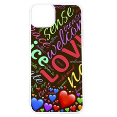 Loving Practice Agape Heart Iphone 15 Tpu Uv Print Case by Paksenen