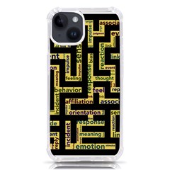 Mindset Stimulus Response Emotion Iphone 14 Tpu Uv Print Case by Paksenen