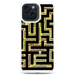 Mindset Stimulus Response Emotion Iphone 15 Plus Tpu Uv Print Case by Paksenen