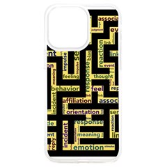 Mindset Stimulus Response Emotion Iphone 15 Pro Max Tpu Uv Print Case by Paksenen