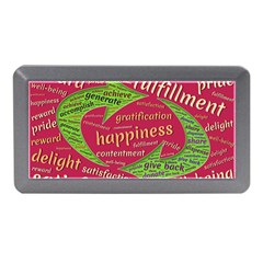 Fulfillment Satisfaction Happiness Memory Card Reader (mini) by Paksenen