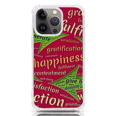 Fulfillment Satisfaction Happiness Iphone 13 Pro Tpu Uv Print Case by Paksenen