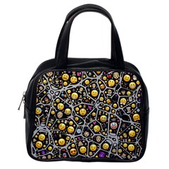 Mental Emojis Emoticons Icons Classic Handbag (one Side) by Paksenen