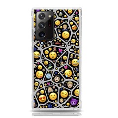 Mental Emojis Emoticons Icons Samsung Galaxy Note 20 Ultra Tpu Uv Case by Paksenen