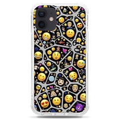 Mental Emojis Emoticons Icons Iphone 12 Mini Tpu Uv Print Case	 by Paksenen