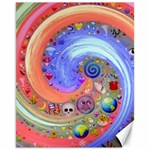 Swirl Vortex Emoji Cyclone Motion Canvas 11  x 14  10.95 x13.48  Canvas - 1