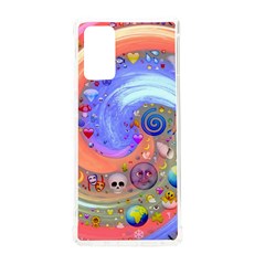 Swirl Vortex Emoji Cyclone Motion Samsung Galaxy Note 20 Tpu Uv Case by Paksenen