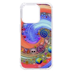 Swirl Vortex Emoji Cyclone Motion Iphone 14 Pro Tpu Uv Print Case by Paksenen