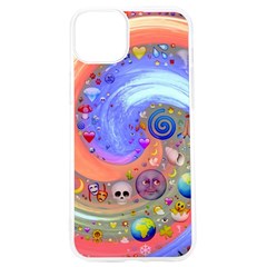 Swirl Vortex Emoji Cyclone Motion Iphone 15 Pro Tpu Uv Print Case by Paksenen