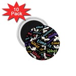 Time Nonlinear Curved Linear 1.75  Magnets (10 pack)  Front