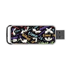 Time Nonlinear Curved Linear Portable Usb Flash (one Side)