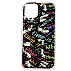 Time Nonlinear Curved Linear Iphone 12 Pro Max Tpu Uv Print Case