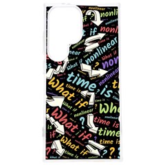 Time Nonlinear Curved Linear Samsung Galaxy S24 Plus 6 7 Inch Tpu Uv Case by Paksenen