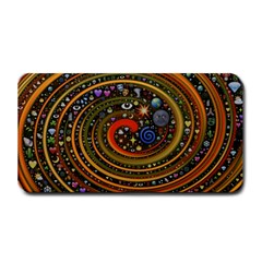 Swirl Vortex Emoji Cyclone Motion Art Medium Bar Mat by Paksenen