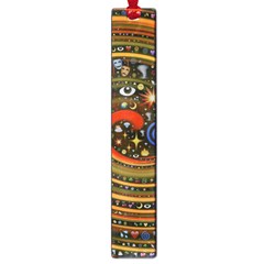 Swirl Vortex Emoji Cyclone Motion Art Large Book Marks by Paksenen