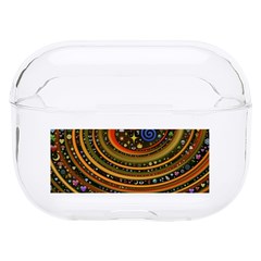 Swirl Vortex Emoji Cyclone Motion Art Hard Pc Airpods Pro Case