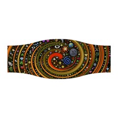 Swirl Vortex Emoji Cyclone Motion Art Stretchable Headband by Paksenen