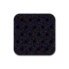 Do Be Action Stillness Doing Rubber Coaster (square) by Paksenen