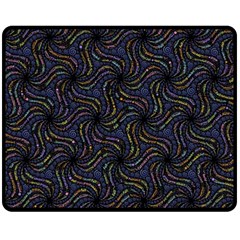 Do Be Action Stillness Doing Two Sides Fleece Blanket (medium) by Paksenen