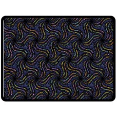 Do Be Action Stillness Doing Two Sides Fleece Blanket (large) by Paksenen