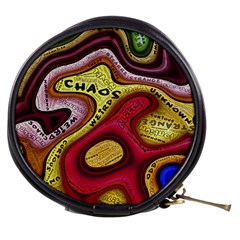 Chaos Unknown Unfamiliar Strange Mini Makeup Bag by Paksenen