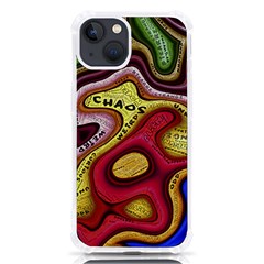 Chaos Unknown Unfamiliar Strange Iphone 13 Tpu Uv Print Case by Paksenen