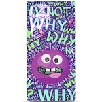 Why Not Question Reason Samsung Galaxy S24 Ultra 6.9 Inch Black TPU UV Case Front