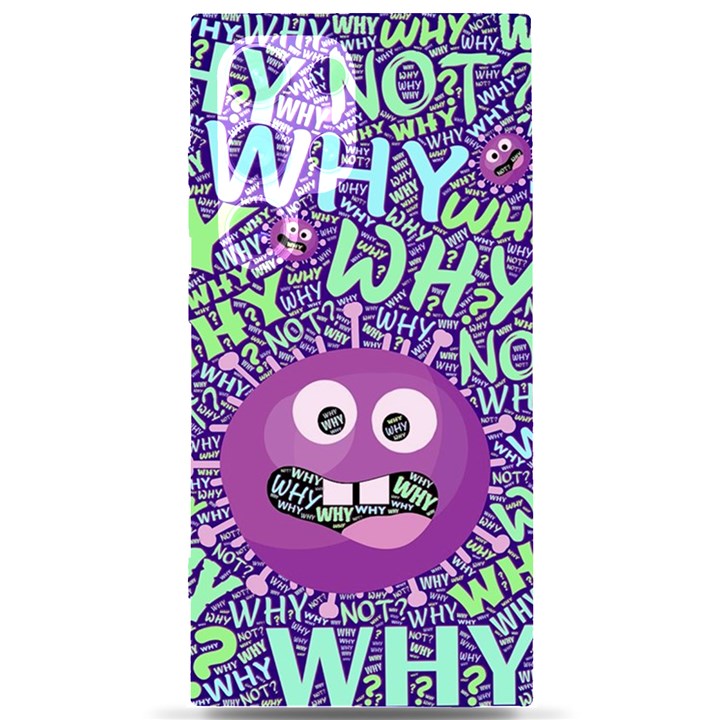 Why Not Question Reason Samsung Galaxy S24 Ultra 6.9 Inch Black TPU UV Case