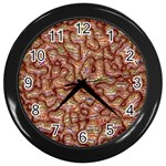 Mind Brain Thought Mental Wall Clock (Black) Front