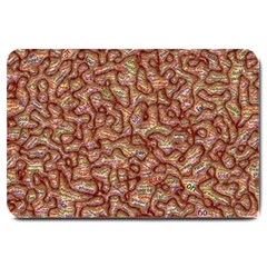 Mind Brain Thought Mental Large Doormat by Paksenen