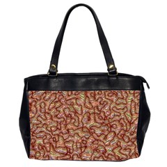 Mind Brain Thought Mental Oversize Office Handbag (2 Sides) by Paksenen