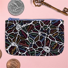 Mental Human Experience Mindset Large Coin Purse by Paksenen