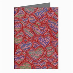 Love Hearts Valentines Connection Greeting Cards (pkg Of 8)