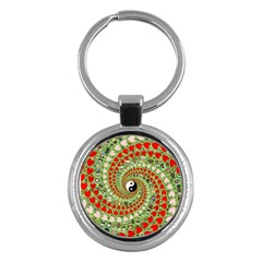 Love Avatars Characters Roles Yin Yang Key Chain (round) by Paksenen