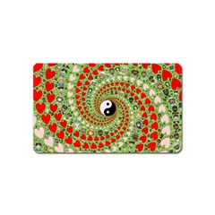 Love Avatars Characters Roles Yin Yang Magnet (name Card) by Paksenen