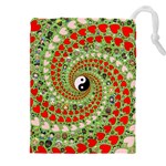 Love Avatars Characters Roles Yin Yang Drawstring Pouch (4XL) Front