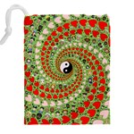 Love Avatars Characters Roles Yin Yang Drawstring Pouch (4XL) Back