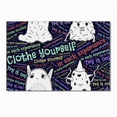 Experience Feeling Clothing Self Postcards 5  X 7  (pkg Of 10) by Paksenen