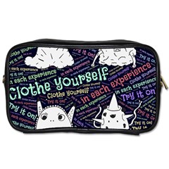 Experience Feeling Clothing Self Toiletries Bag (one Side) by Paksenen