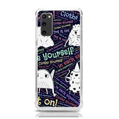 Experience Feeling Clothing Self Samsung Galaxy S20 6 2 Inch Tpu Uv Case by Paksenen