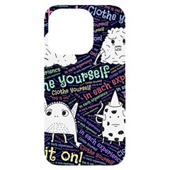 Experience Feeling Clothing Self Iphone 14 Pro Black Uv Print Case by Paksenen