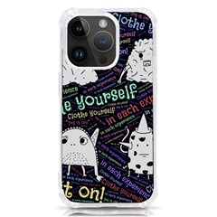 Experience Feeling Clothing Self Iphone 14 Pro Tpu Uv Print Case by Paksenen